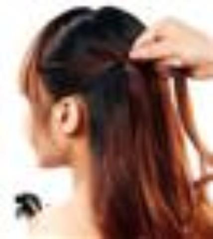 六步骤打造夏日迷人的的麻花花苞头